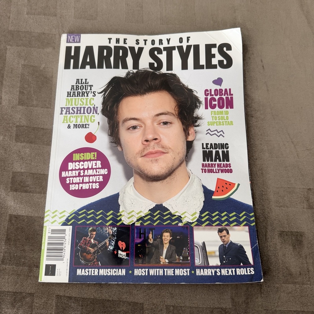 The Story Of Harry Styles Future 2021 Softcover First Edition Biography